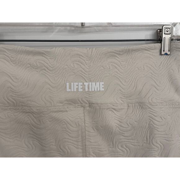 Women's Ripple 7/8 Legging Life Time Branded | Chalk | Large NWT - Picture 8 of 12